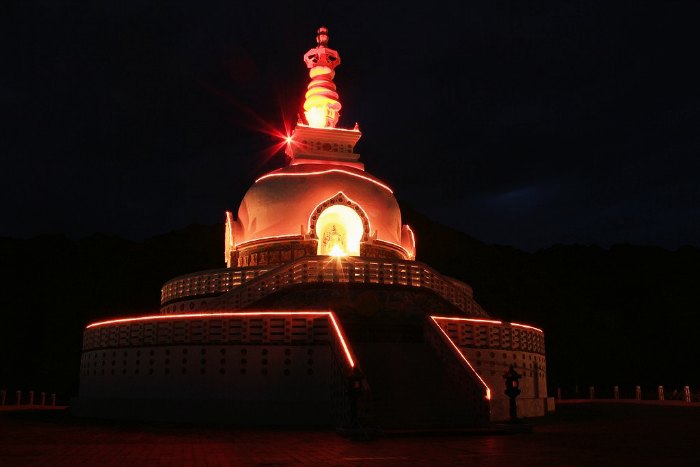 Shanti Stupa